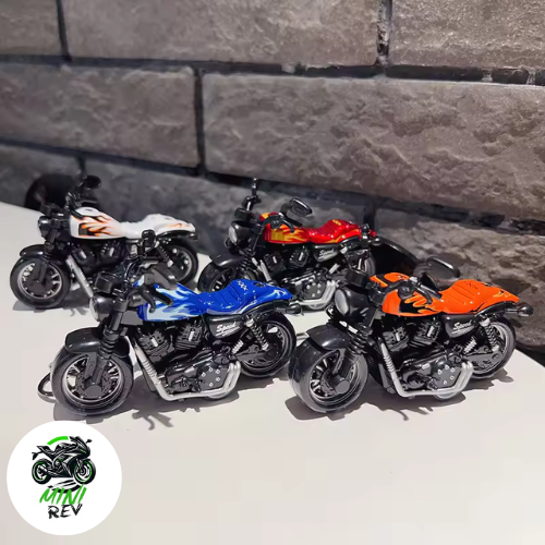 MiniRev™ Motorbike Keychains